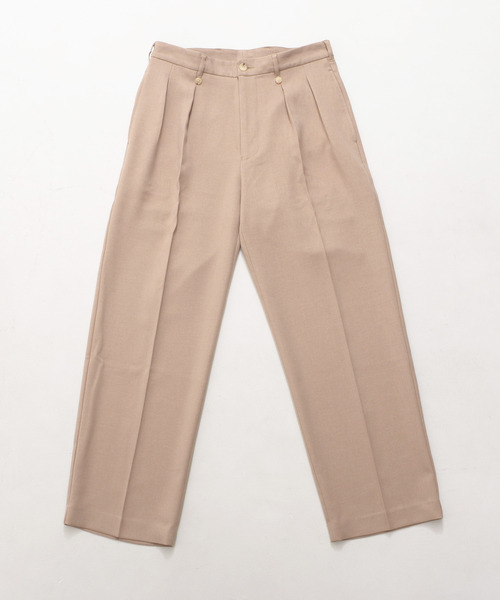 CavariA（キャバリア）の「ワイドテーパードラウザーズ（その他パンツ・メンズ・ブラック/ライトベージュ・マルチサイズ）」の16枚目の写真