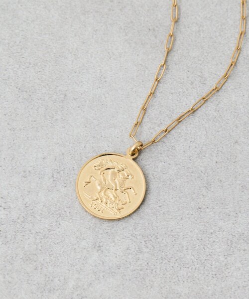 THE PAUSE（ザ ポーズ）の「【THE PAUSE】コインネックレス（ネックレス・レディース・ゴールド/シルバー・FREE）」の6枚目の写真