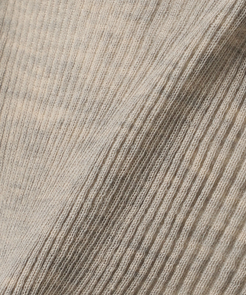 Plage【プラージュ】R’IAM RIB SEER プルオーバー　新品ベージュ プラージュ Plage R'IAM RIB SEER プルオーバー （ベージュ