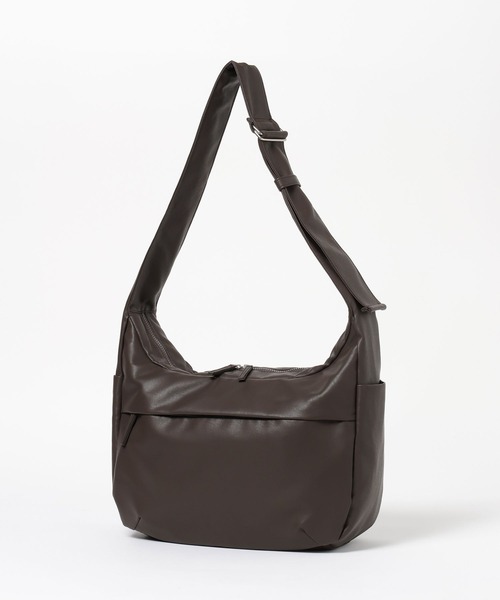 GLOBAL WORK（グローバルワーク）の「軽量アソートショルダー/581185（ショルダーバッグ・メンズ・ダークブラウン/ブラック系9/ブラック系・ONE SIZE）」の10枚目の写真