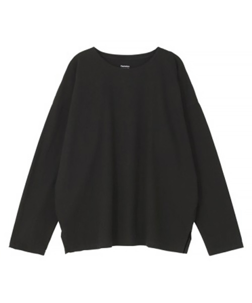 Plantation(プランテーション)の「アンディコットンⅠ / カットソー / (O)(Tシャツ/カットソー・レディース・ホワイト/ブラック/ライトグリーン/ライトブルー・X-LARGE/M size)」の2枚目の写真