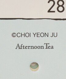 Afternoon Tea（アフタヌーンティー）の「カレンダー A4/チェ