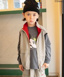 BREEZE | 【2WAY/ジュニア対応】リバーシブルジップアップベスト(セットアップ可)(ベスト)