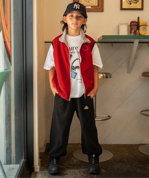 BREEZE（ブリーズ）の「【2WAY/ジュニア対応】リバーシブルジップアップベスト(セットアップ可)（ベスト・キッズ・ベージュ/ブラック・140/120/100/160）」の14枚目の写真