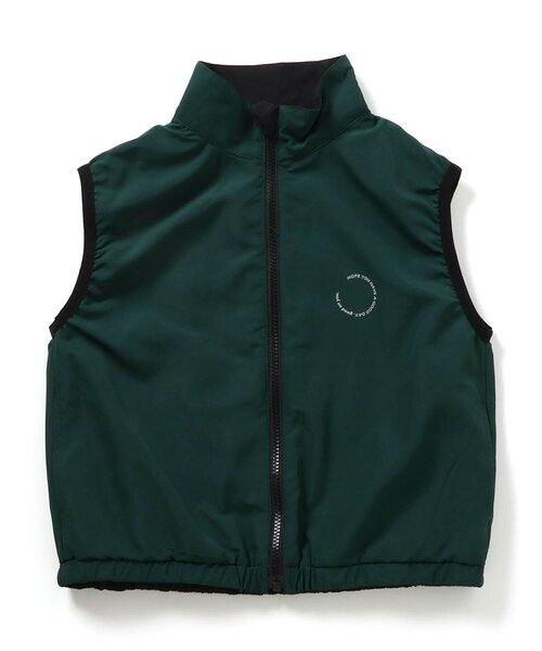 BREEZE（ブリーズ）の「【2WAY/ジュニア対応】リバーシブルジップアップベスト(セットアップ可)（ベスト・キッズ・ベージュ/ブラック・140/120/100/160）」の7枚目の写真