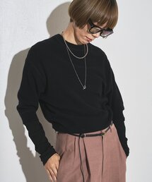 ウィムガゼット　ニット　長袖トップス Whim Gazette ウィム ガゼット ZIPニット トップス