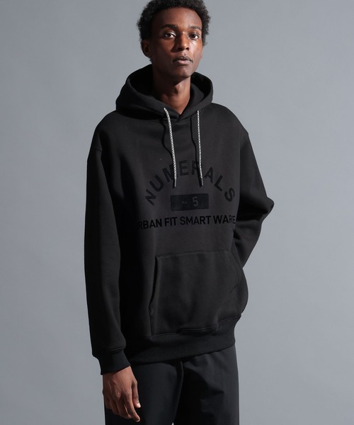 NUMERALS]ヘビー裏毛ロゴパーカー（パーカー）｜NUMERALS（ヌメラルズ