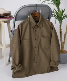 make a ray!（メイク ア レイ！）の「【82】 ショート丈 先染めミニチェックシャツ/短丈/コンパクトシャツ（シャツ/ブラウス）」