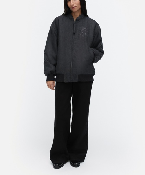 マリメッコ　ブルゾン　ジャケット　アウター marimekko（マリメッコ）の「Unikko / padded short coat