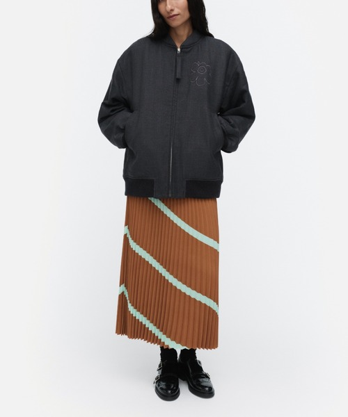 Unikko / Monumentti Solid coat（ブルゾン）｜marimekko（マリメッコ