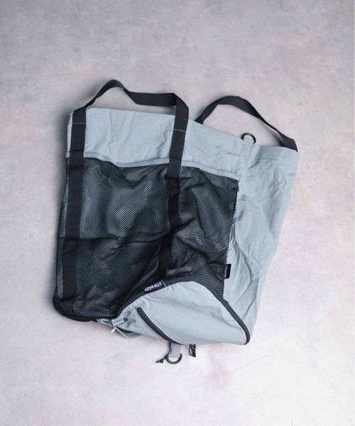 Gramicci(グラミチ)の「●GRAMICCI●NYLON PACKABLE TOTE(トートバッグ・メンズ・グレー/ブラック・FREE)」の6枚目の写真