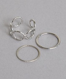 Zoule（ゾーラ）の「Zoule ゾーラ：connected　circle　３連　リング（リング）」