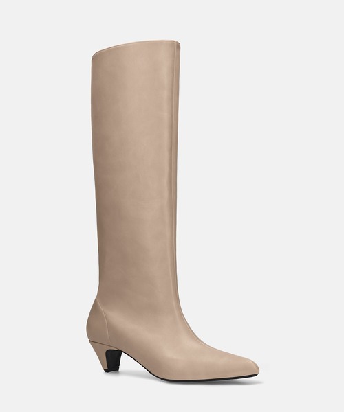 MAMIAN（マミアン）の「エレガントルーズブーツ(4.5cmヒール)（ブーツ・レディース・ブラック/グレイッシュベージュ・L/LL/M/S）」の11枚目の写真