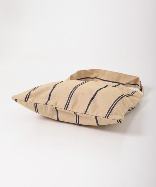 beej（ビージ）の「『別注』beej×DOORS　ロゴエコバッグ（トートバッグ・レディース・ベージュ/ブラウン・ONE）」の12枚目の写真