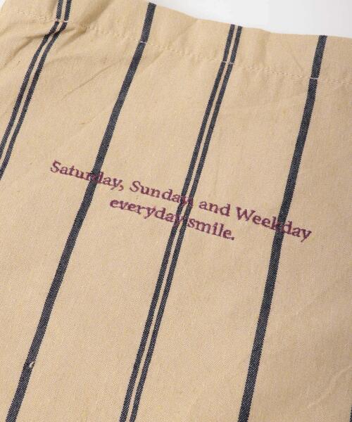 beej（ビージ）の「『別注』beej×DOORS　ロゴエコバッグ（トートバッグ・レディース・ベージュ/ブラウン・ONE）」の13枚目の写真