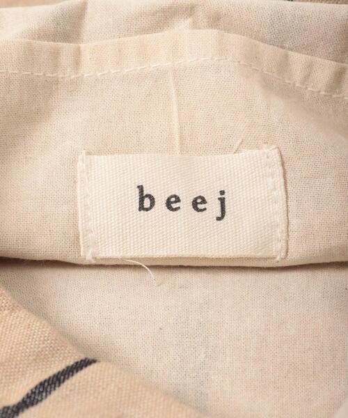 beej（ビージ）の「『別注』beej×DOORS　ロゴエコバッグ（トートバッグ・レディース・ベージュ/ブラウン・ONE）」の15枚目の写真
