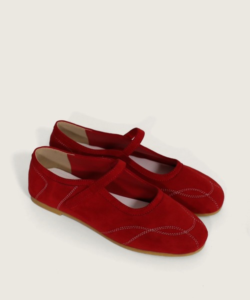 【極美品】サムエデルマン　メリージェーンシューズ 　25.5 フラットシューズ 30%OFF：2025SS：メリージェーン ストラップ フラットシューズ