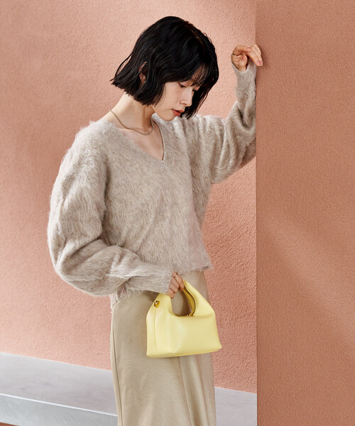 セール】2WAY シャギーニットプルオーバー 限定展開（ニット/セーター