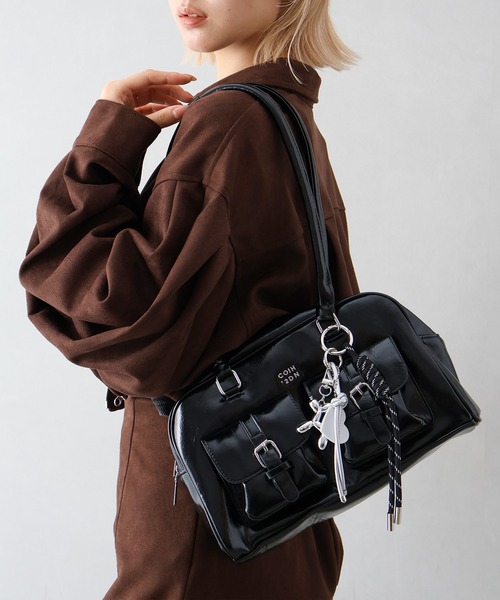 SpRay(スプレイ)の「スウェードポンチZIPショートブルゾン(ブルゾン・レディース・ブラウン/チャコールグレー/キャメル・FREE)」の14枚目の写真