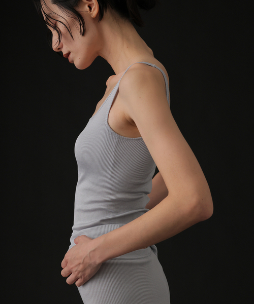 シルクテレコリブブラタンクトップ（その他アンダーウェア/インナー