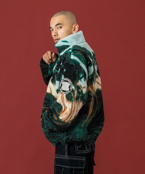 XLARGE(エクストララージ)の「REVERSIBLE NYLON JACKET(ナイロンジャケット・メンズ・ブラック/ブラウン/グレー・S/M/L/XL)」の6枚目の写真