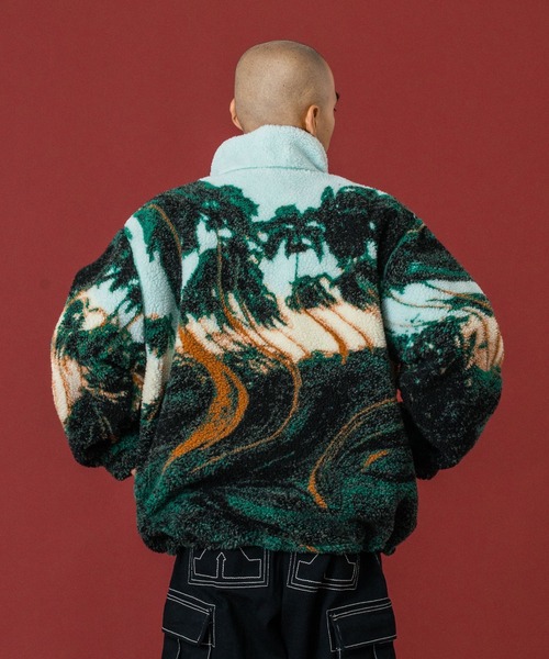 XLARGE(エクストララージ)の「REVERSIBLE NYLON JACKET(ナイロンジャケット・メンズ・ブラック/ブラウン/グレー・S/M/L/XL)」の7枚目の写真