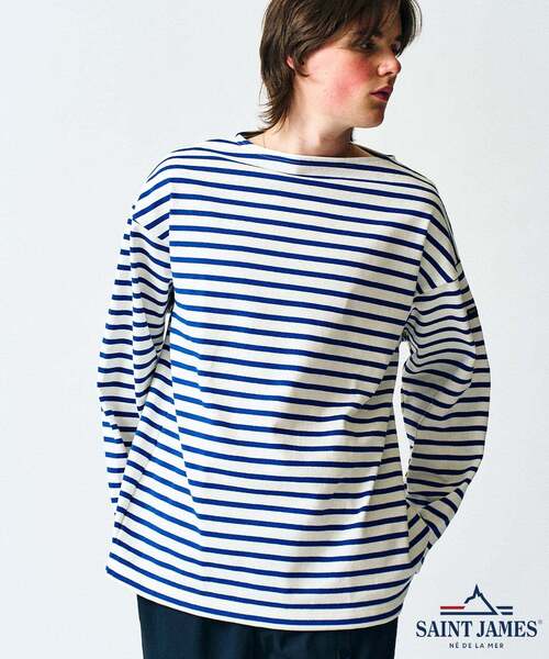 【極美品】EDIFICE別注　SAINT JAMES ウェッソンルーズ EDIFICE｜SAINT JAMES (セントジェームス) 別注 ウエッソン ルーズ