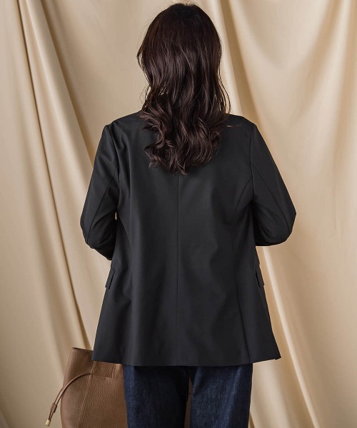 LAUTREAMONT（ロートレアモン）の「ダブルブレストジャケット ≪手洗い可能≫（テーラードジャケット・レディース・ブラウン/ブラウン系その他・9号/11号）」の8枚目の写真