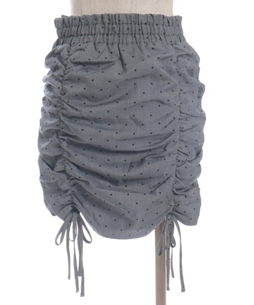 FickleBebe（フィクルベベ）の「ダブルベルトギャザースカート（スカート・レディース・ブラック/グレー・0/1）」の20枚目の写真