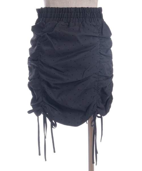 FickleBebe（フィクルベベ）の「ダブルベルトギャザースカート（スカート・レディース・ブラック/グレー・0/1）」の22枚目の写真