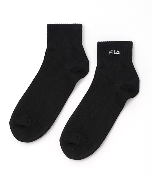 FILA(フィラ)の「FILA フィラ ソックス ベーシックブランド ロゴ 刺繍 靴下 3足セット 23~25cm(ソックス/靴下・レディース・ブラック/ホワイト/マルチ・23-25cm)」の10枚目の写真
