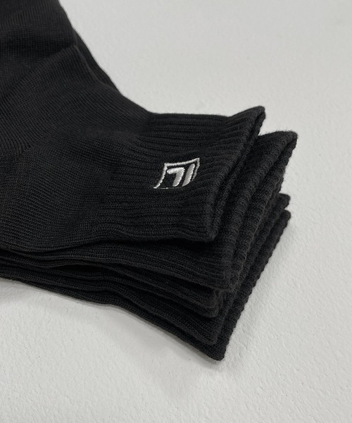 FILA(フィラ)の「FILA フィラ ソックス ベーシックブランド ロゴ 刺繍 靴下 3足セット 23~25cm(ソックス/靴下・レディース・ブラック/ホワイト/マルチ・23-25cm)」の12枚目の写真