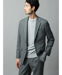 ジャケット ウォッシャブル ストレッチ ポンチツイル 無地