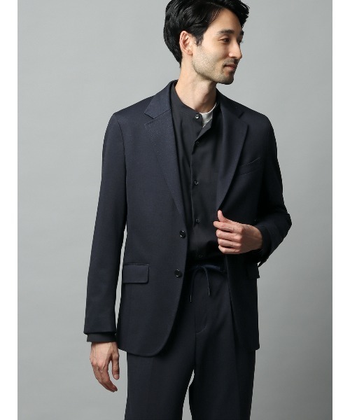 SUIT SQUARE(スーツスクエア)の「ジャケット ウォッシャブル ストレッチ ポンチツイル 無地(テーラードジャケット・メンズ・カーキ系/ネイビー系/グレー系・LL/L/M/S)」の3枚目の写真