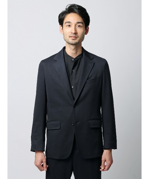 SUIT SQUARE(スーツスクエア)の「ジャケット ウォッシャブル ストレッチ ポンチツイル 無地(テーラードジャケット・メンズ・カーキ系/ネイビー系/グレー系・LL/L/M/S)」の16枚目の写真