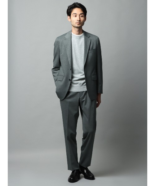 SUIT SQUARE(スーツスクエア)の「ジャケット ウォッシャブル ストレッチ ポンチツイル 無地(テーラードジャケット・メンズ・カーキ系/ネイビー系/グレー系・LL/L/M/S)」の7枚目の写真