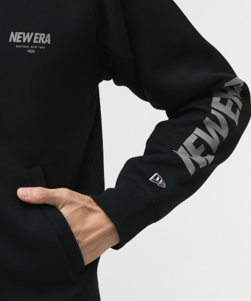 NEW ERA(ニューエラ)の「ニューエラ TS FZ Hood(パーカー・メンズ・ブラック・M/L/LL)」の4枚目の写真