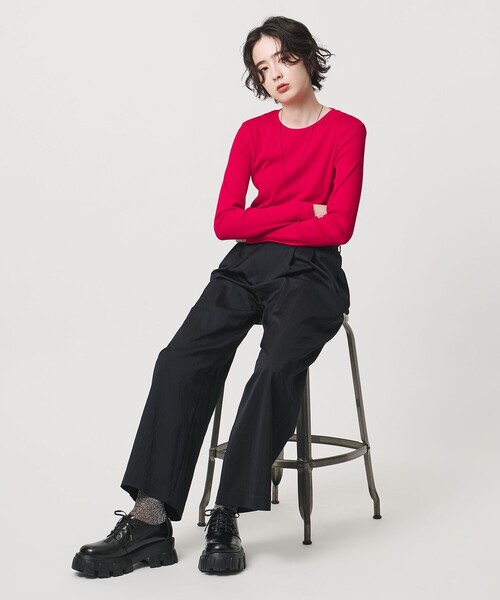 UNITED ARROWS（ユナイテッドアローズ）の「レースアップ プラットフォームシューズ（その他シューズ・レディース・ブラック・38/35/36/37/35h/36h/37h）」の5枚目の写真