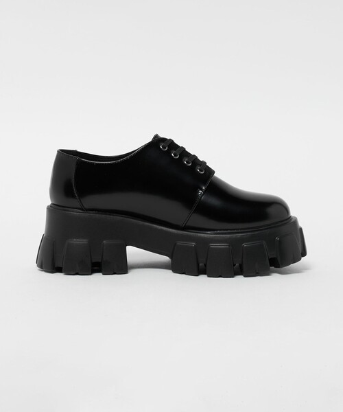 UNITED ARROWS（ユナイテッドアローズ）の「レースアップ プラットフォームシューズ（その他シューズ・レディース・ブラック・38/35/36/37/35h/36h/37h）」の9枚目の写真