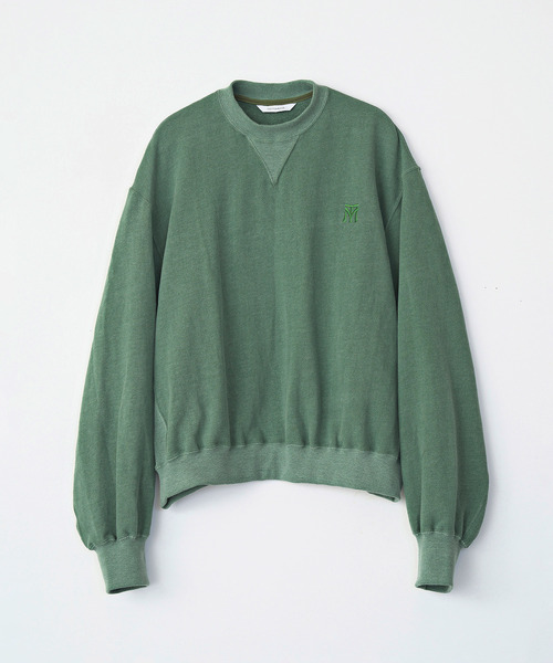 VICTIM（ヴィクティム）の「VICTIM ヴィクティム / VINTAGE EFFECT SWEAT ヴィンテージエフェクトスウェット トレーナー / VTM-25-CS-106（スウェット・メンズ・ブラック/ネイビー/グリーン・1/2/3）」の9枚目の写真