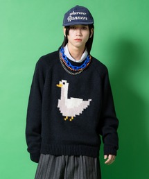 a.p.o.v. ガチョウニットセーター