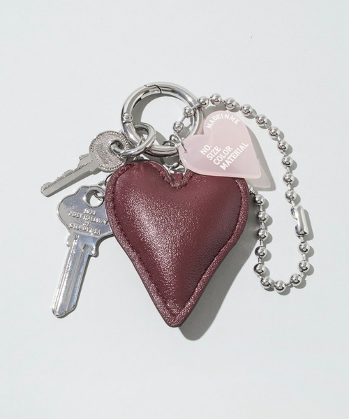 レザー タッチ ハート バッグ チャーム（チャーム）｜GOLDY