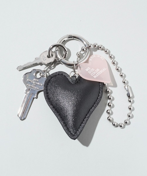 ぷっくりハートバッグチャーム　No.555 ぷっくりハートバッグチャーム No.555