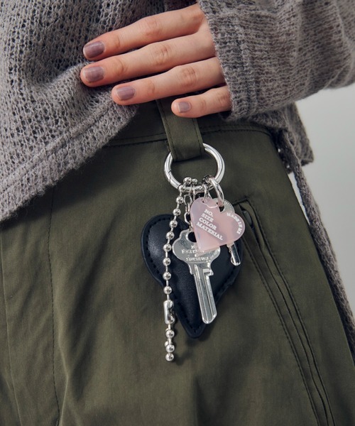 レザー タッチ ハート バッグ チャーム（チャーム）｜GOLDY