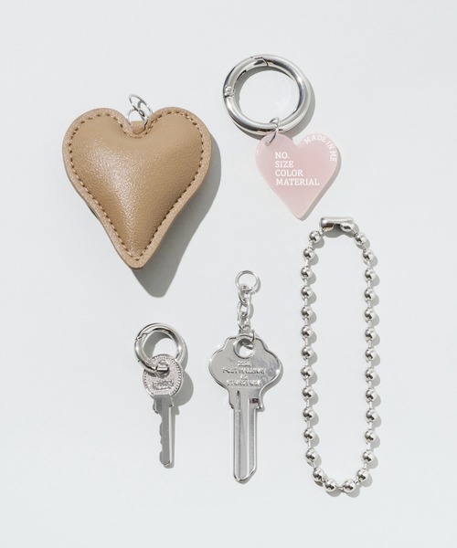 レザー タッチ ハート バッグ チャーム（チャーム）｜GOLDY