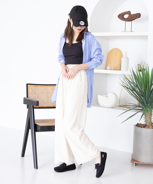 attagirl(アタガール)の「もこもこファー リボンモカシンシューズ(スリッポン・レディース・ライトブラウン/グレー/ブラック/ベージュ・S/LL/L/M/3L)」の6枚目の写真