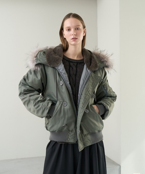 KUUUPY（クーピー）の「N-2B Flight Jacket - N-2Bフライトジャケット