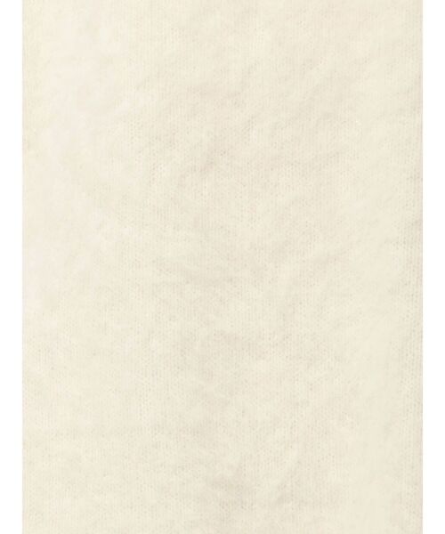 TONAL（トーナル）の「PREMIUM FOX×CASHMERE Vネックプルオーバー（ニット/セーター・レディース・ベージュ/ピンク/ライトブルー/オフホワイト/グレー・MEDIUM）」の14枚目の写真