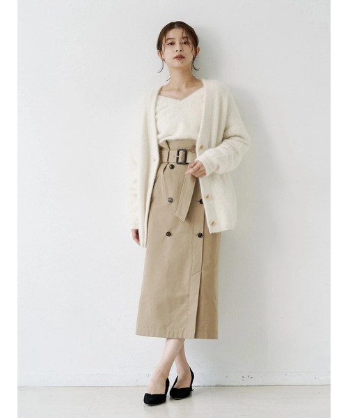 セール】PREMIUM FOX×CASHMERE Vネックプルオーバー（ニット/セーター