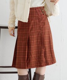 w closet | ダブルベルトミディスカート(スカート)